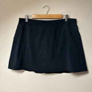 CRZ YOGA Feathery-Fit High Rise Tennis Skirt 14'' True Navy XL